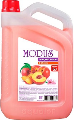 Мыло жидкое для рук 5л Модус (Персик) Аквалон