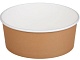 Контейнер бумажный круглый 750мл 150мм Выс.: 61мм Round Bowl цвет Крафт OSQ (х270)