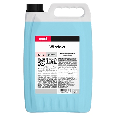 Средство для очистки окон/стекол/зеркал 5л PROFIT WINDOW Professional Pro-Brite